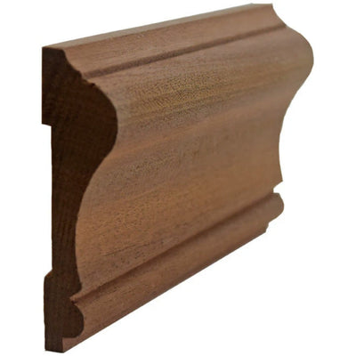 EWCH11 Colonial Chair Rail solid hardwood trim moulding unfinished