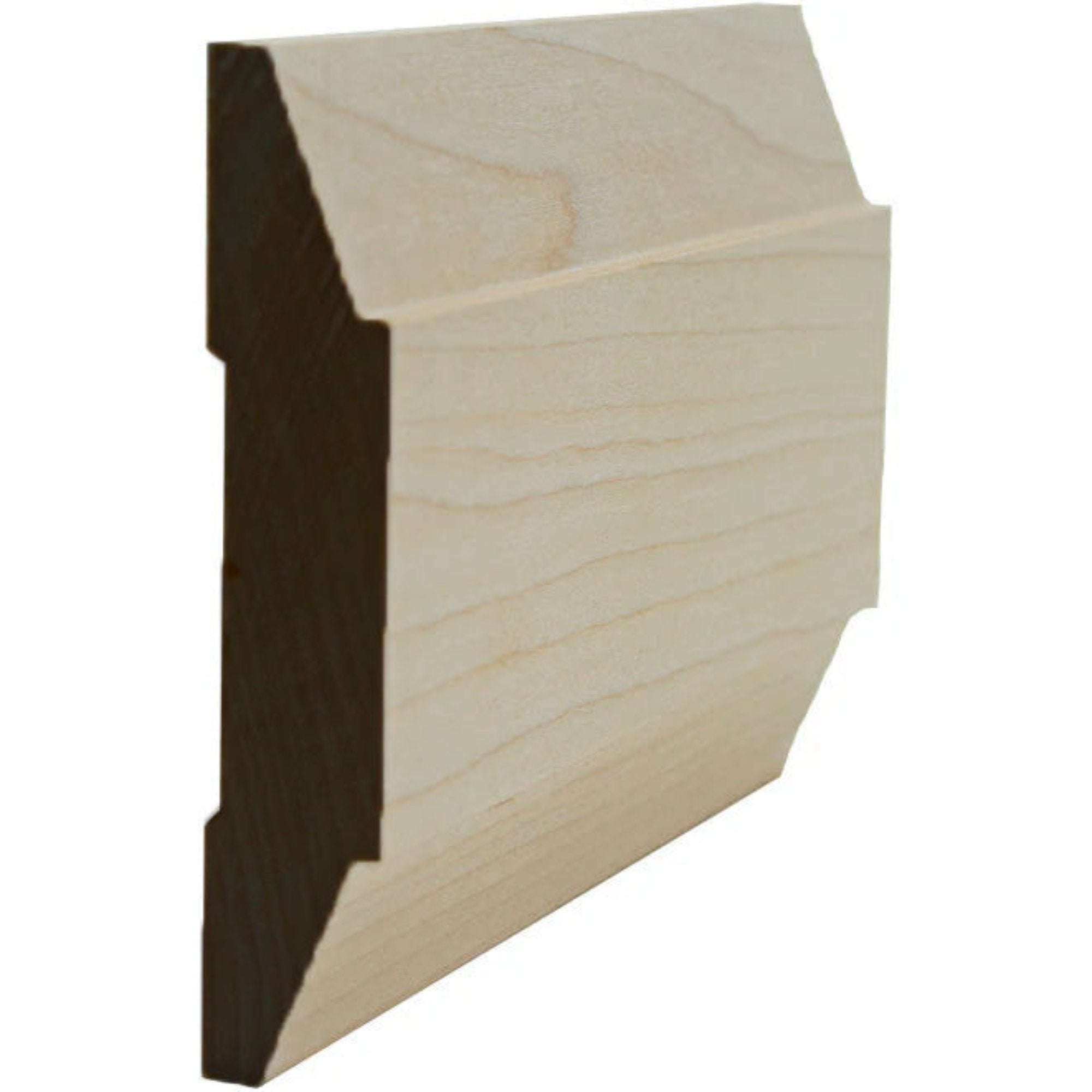 EWCH19 Contemporary Chair Rail molding in unfinished hardwood
