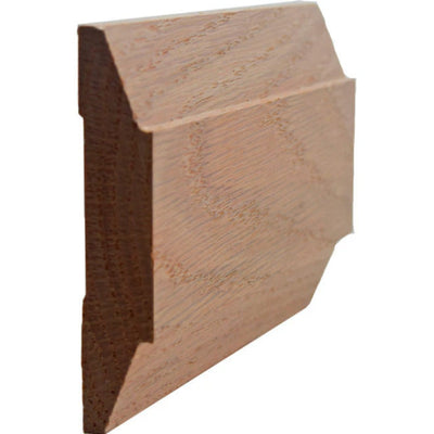 EWCH19 Contemporary Chair Rail molding in unfinished hardwood
