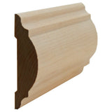 EWCH20 Traditional unfinished hardwood chair rail molding 2-3/4 inches tall