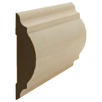EWCH20 Traditional unfinished hardwood chair rail molding 2-3/4 inches tall