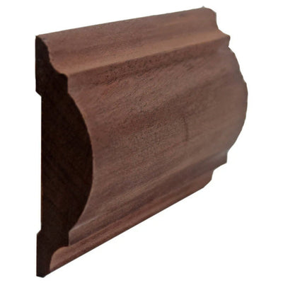 EWCH20 Traditional unfinished hardwood chair rail molding 2-3/4 inches tall