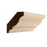 EWCR11 Colonial Crown Moulding unfinished solid hardwood trim