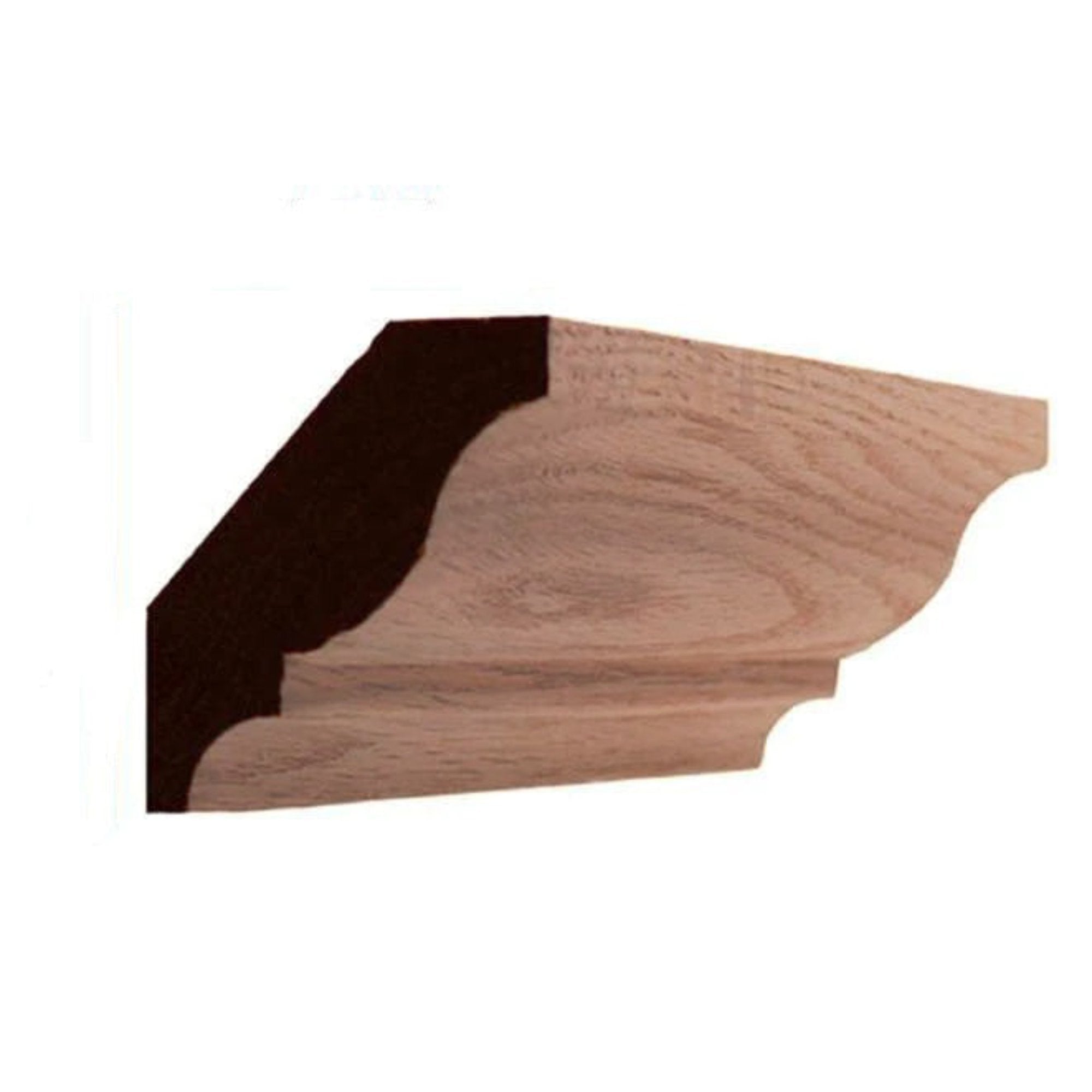 EWCR11 Colonial Crown Moulding unfinished solid hardwood trim