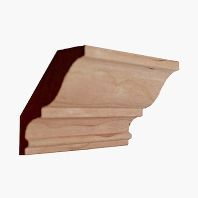 EWCR17 unfinished solid hardwood crown molding, 2-1/2 inch high by 2 inch deep