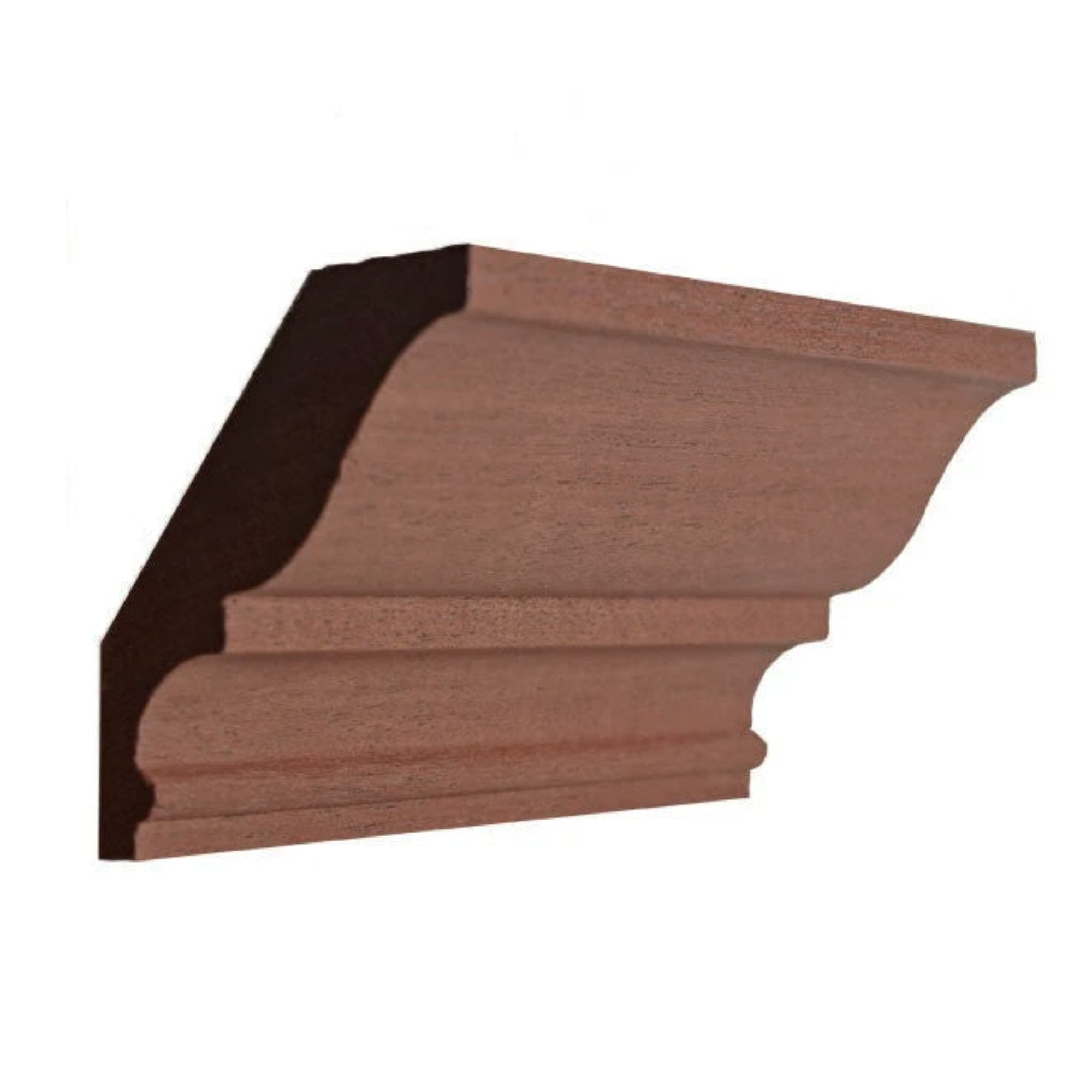 EWCR17 unfinished solid hardwood crown molding, 2-1/2 inch high by 2 inch deep