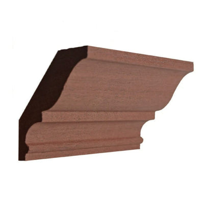EWCR17 unfinished solid hardwood crown molding, 2-1/2 inch high by 2 inch deep