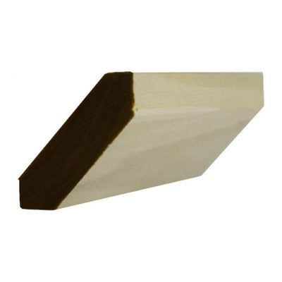 EWCR37 unfinished hardwood crown molding in shaker style