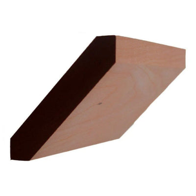 EWCR38 unfinished solid hardwood crown molding, shaker style