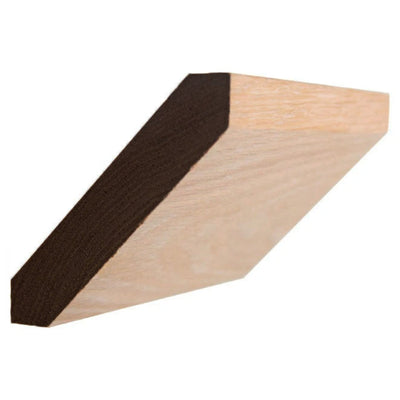 EWCR38 unfinished solid hardwood crown molding, shaker style