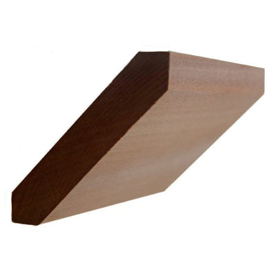 EWCR38 unfinished solid hardwood crown molding, shaker style