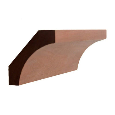 EWCR39 Cove Crown unfinished hardwood molding in various wood types