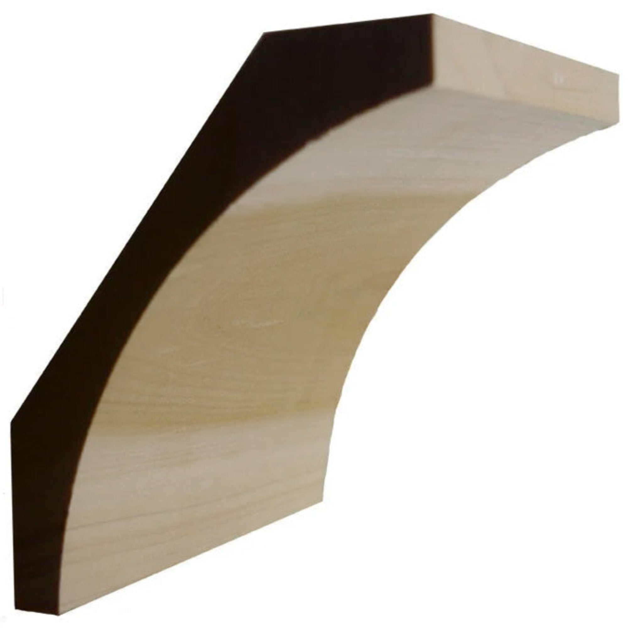 EWCR41 Cove Crown unfinished solid hardwood molding by NewMouldings