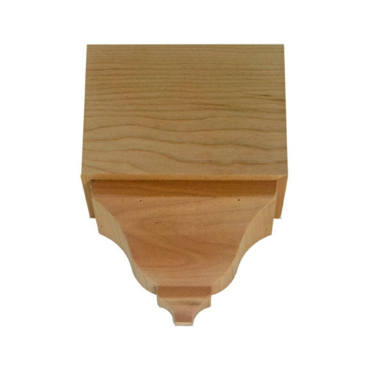 EWCR62 unfinished hardwood crown block molding in various wood types