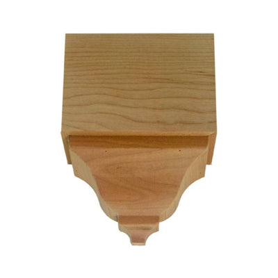EWCR62 unfinished hardwood crown block molding in various wood types