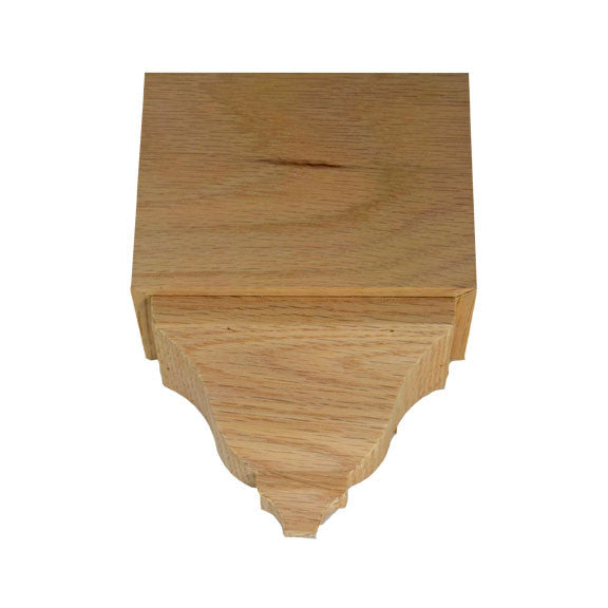 EWCR62 unfinished hardwood crown block molding in various wood types