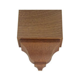 EWCR62 unfinished hardwood crown block molding in various wood types