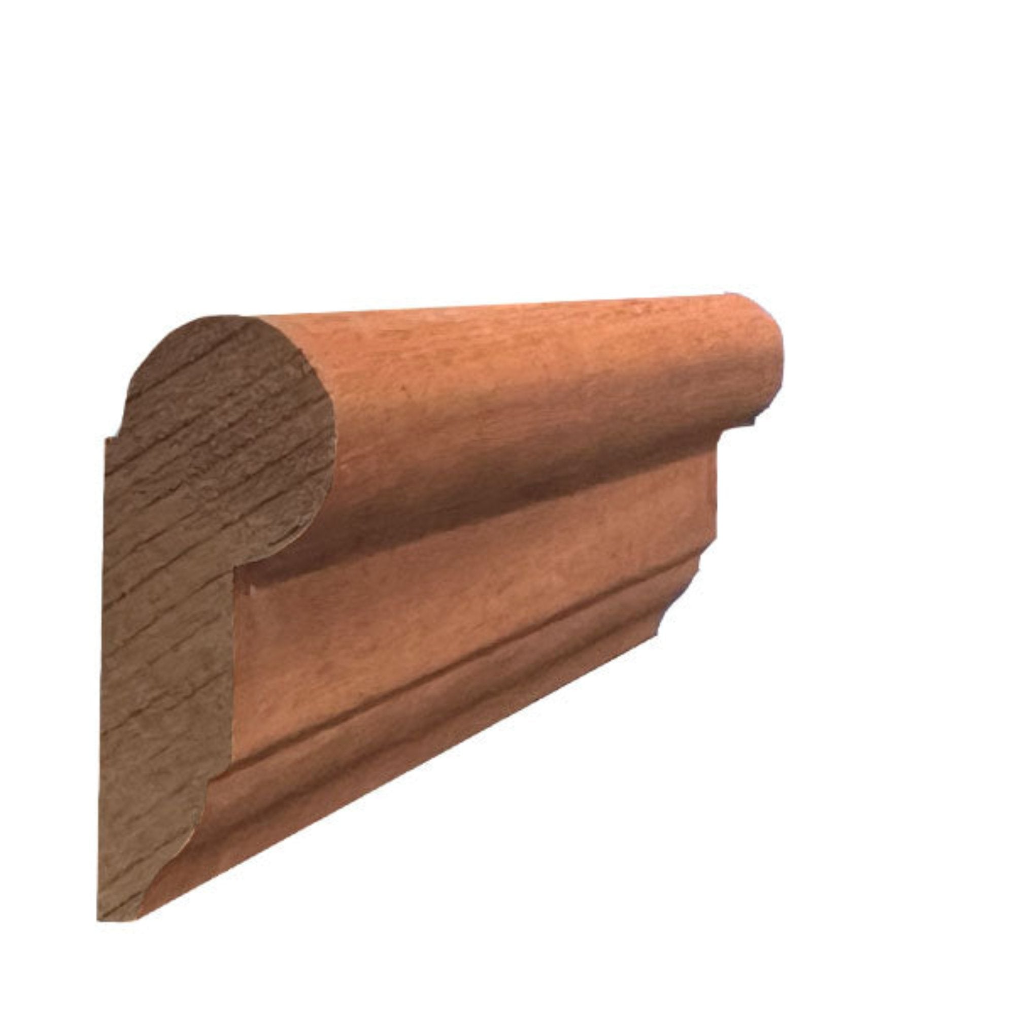 EWPC11 unfinished hardwood picture hanging rail in Colonial Victorian profile