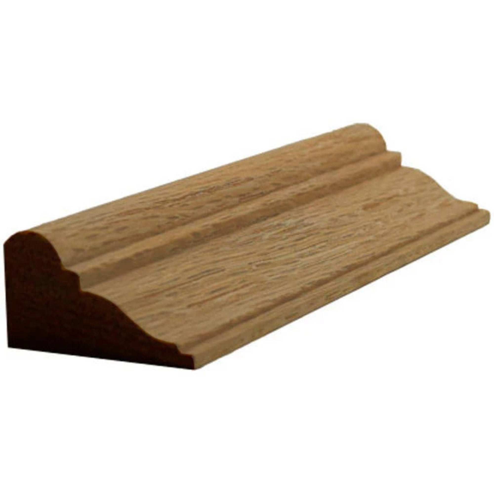 EWPM14 Colonial Panel Molding unfinished hardwood trim showing ogee profile