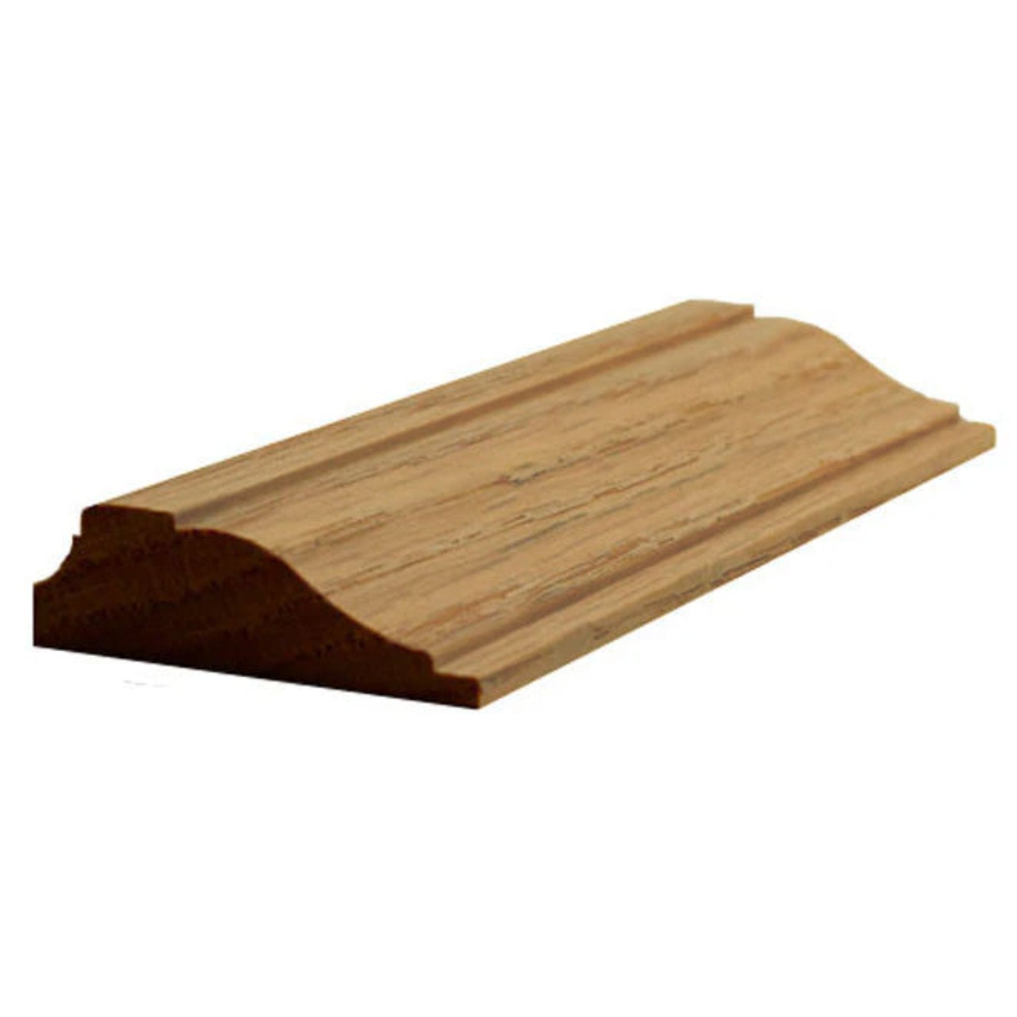 EWPM16 unfinished solid hardwood panel molding showing colonial ogee design