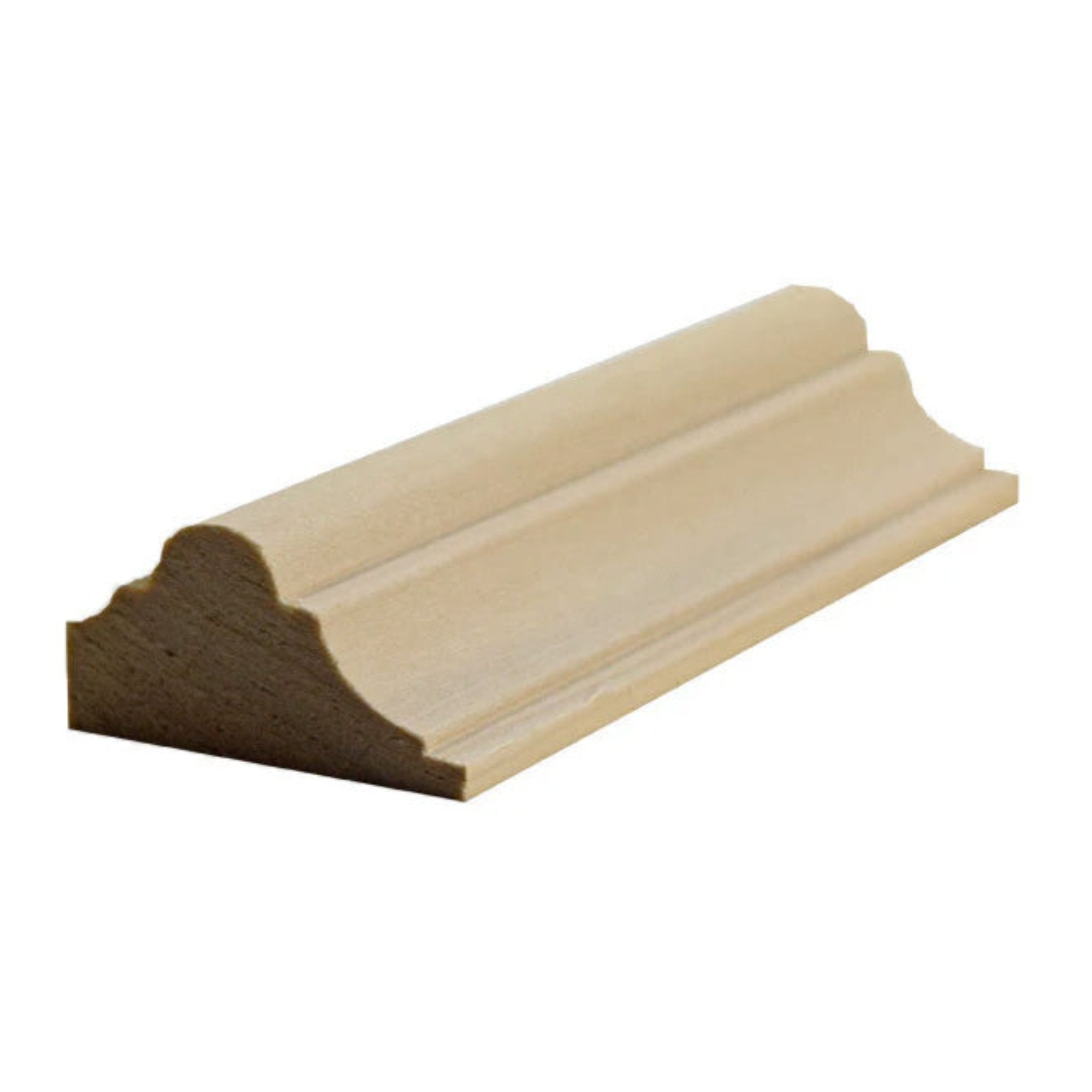 EWPM19 Nose and Cove Panel Molding unfinished hardwood trim