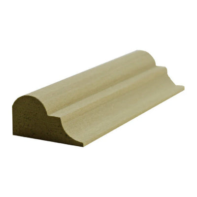 EWPM26 unfinished nose and cove panel molding in solid hardwood