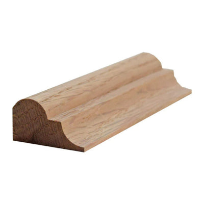 EWPM26 unfinished nose and cove panel molding in solid hardwood
