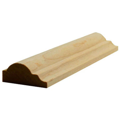 EWPM33 Nose & Cove Panel Molding unfinished solid hardwood trim