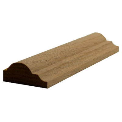 EWPM33 Nose & Cove Panel Molding unfinished solid hardwood trim