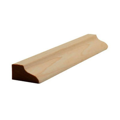 EWPM39 Ogee Panel Molding 3/4 inch wide x 7/16 inch thick unfinished hardwood