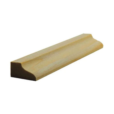 EWPM39 Ogee Panel Molding 3/4 inch wide x 7/16 inch thick unfinished hardwood