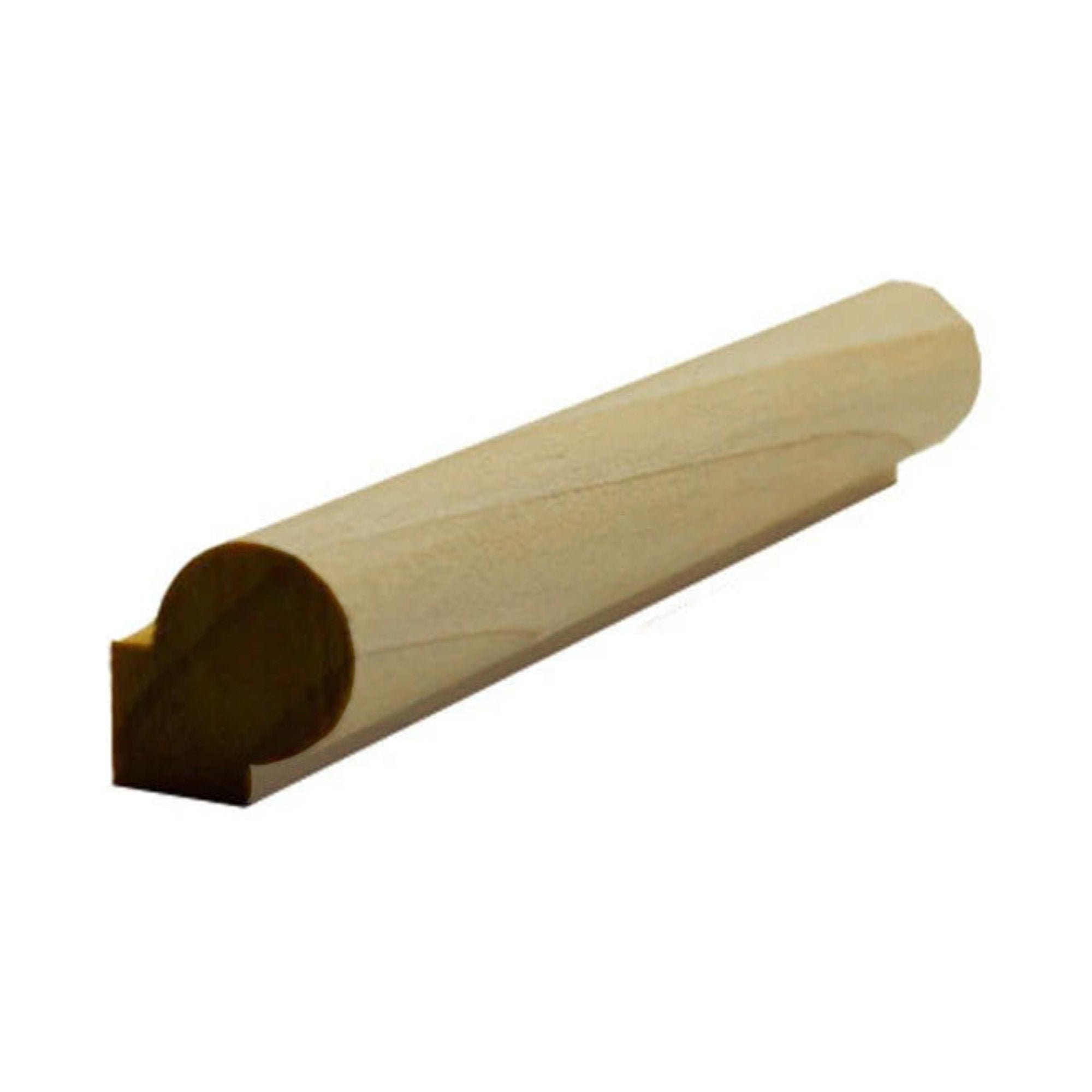 EWPM40 Round Panel Moulding Trim 3/4 inch by 3/4 inch unfinished solid hardwood