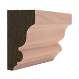 EWSC12 unfinished solid hardwood crown molding in various wood types