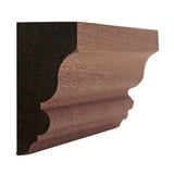 EWSC12 unfinished solid hardwood crown molding in various wood types