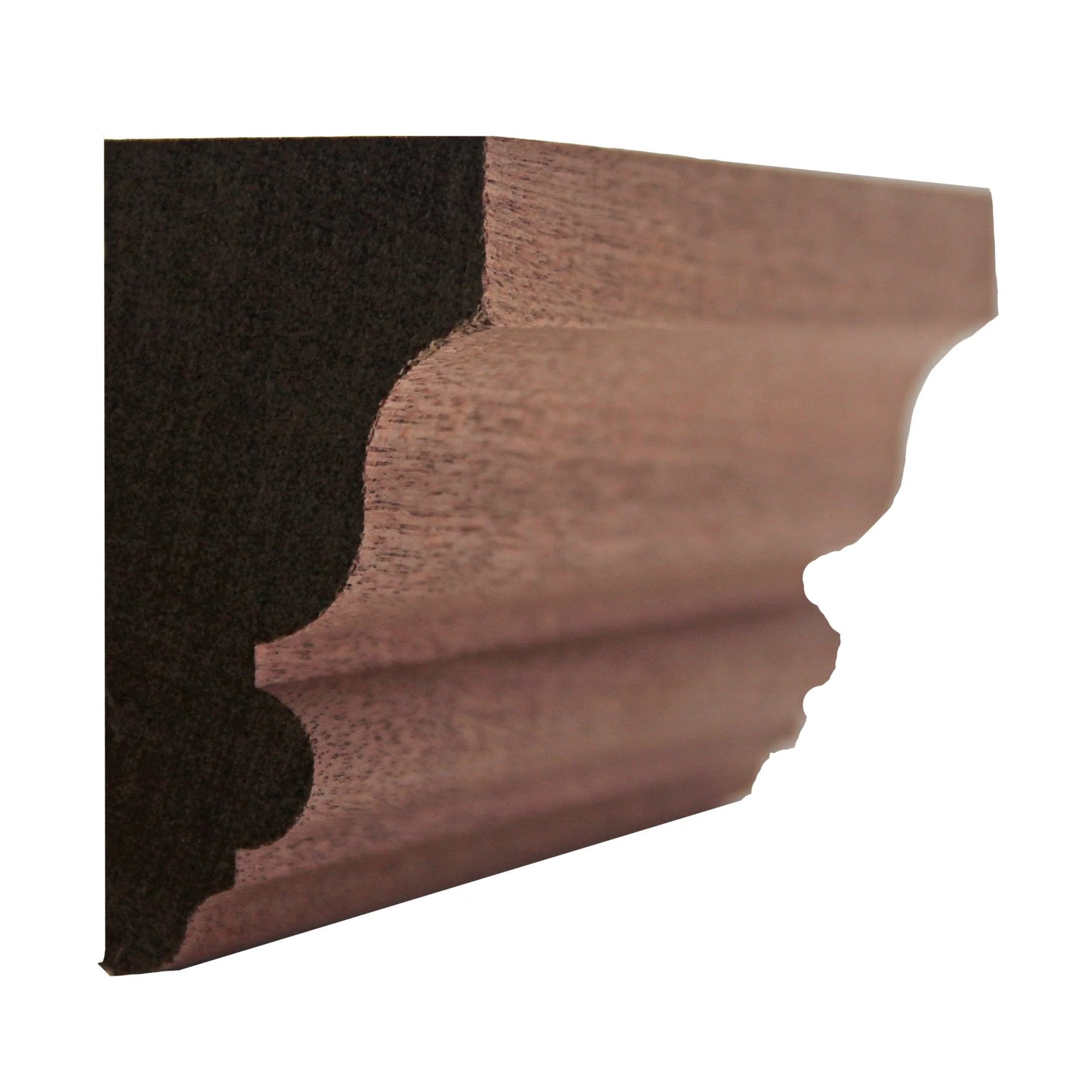 EWSC12 unfinished solid hardwood crown molding in various wood types
