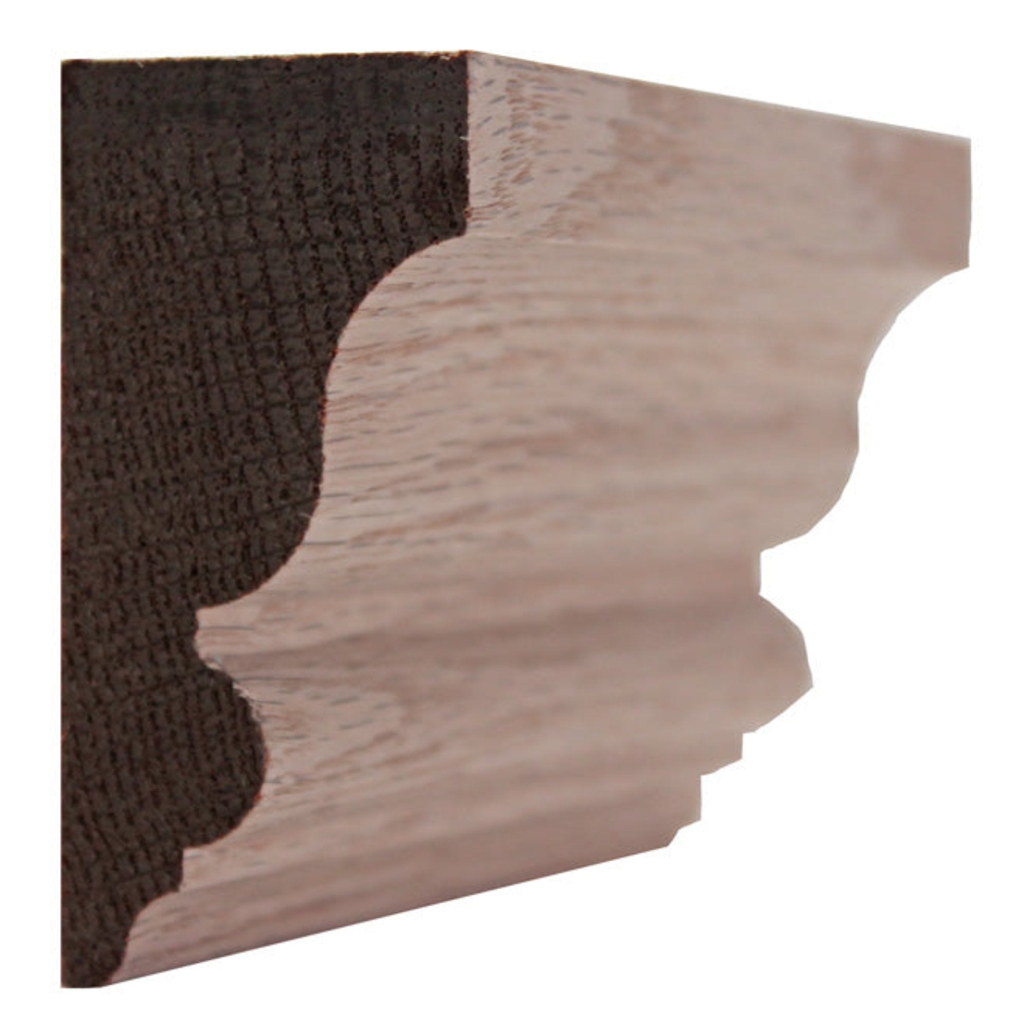EWSC13 solid hardwood crown molding unfinished in various wood types