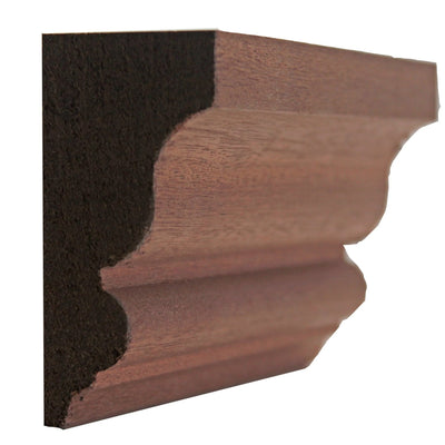 EWSC13 solid hardwood crown molding unfinished in various wood types