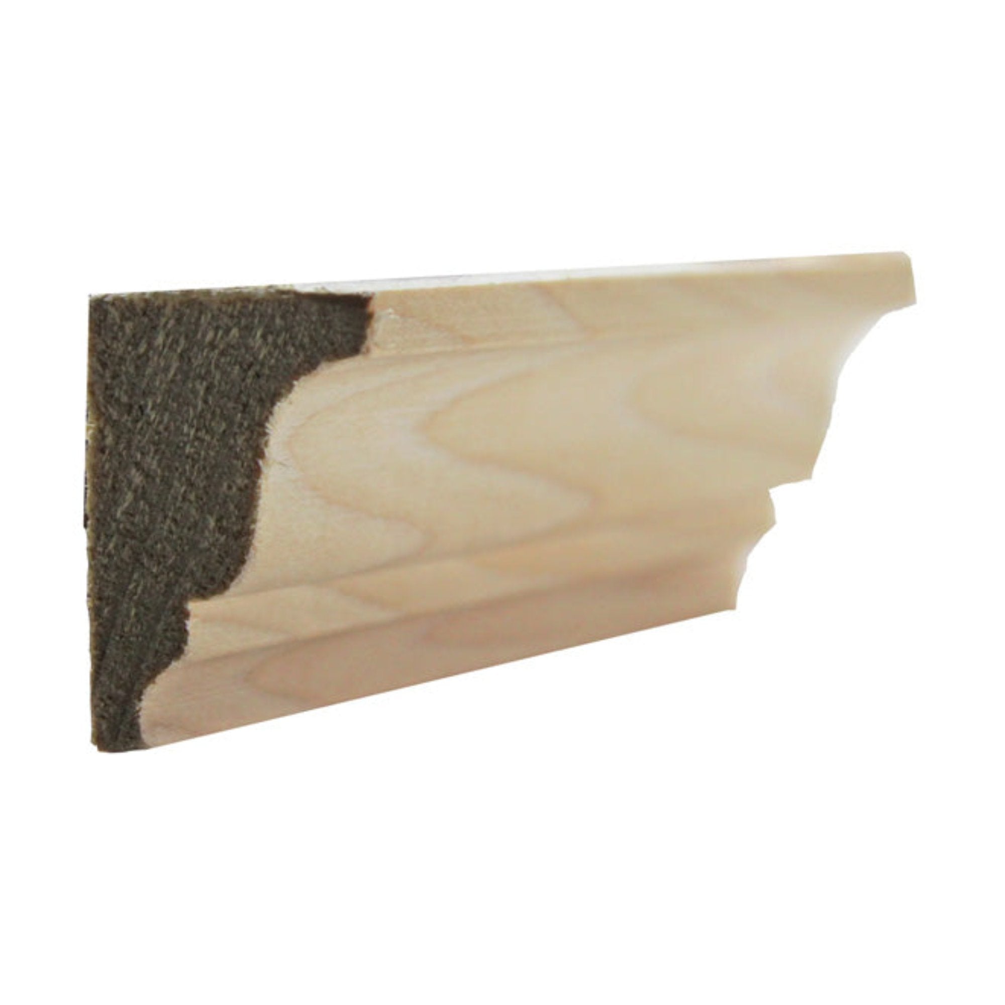 EWSC16 solid crown molding unfinished hardwood