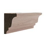 EWSC16 solid crown molding unfinished hardwood