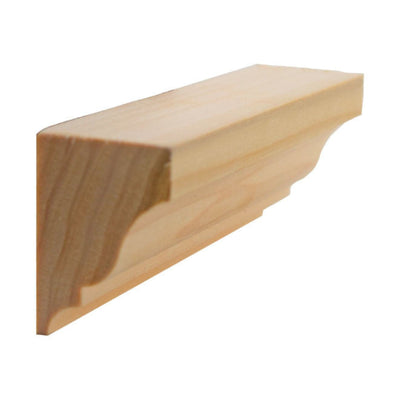 EWSC18 Solid Crown Moulding unfinished solid hardwood piece