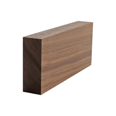 EWSS11 Square Stock 2 inch wide by 3/4 inch thick unfinished hardwood trim in various wood types