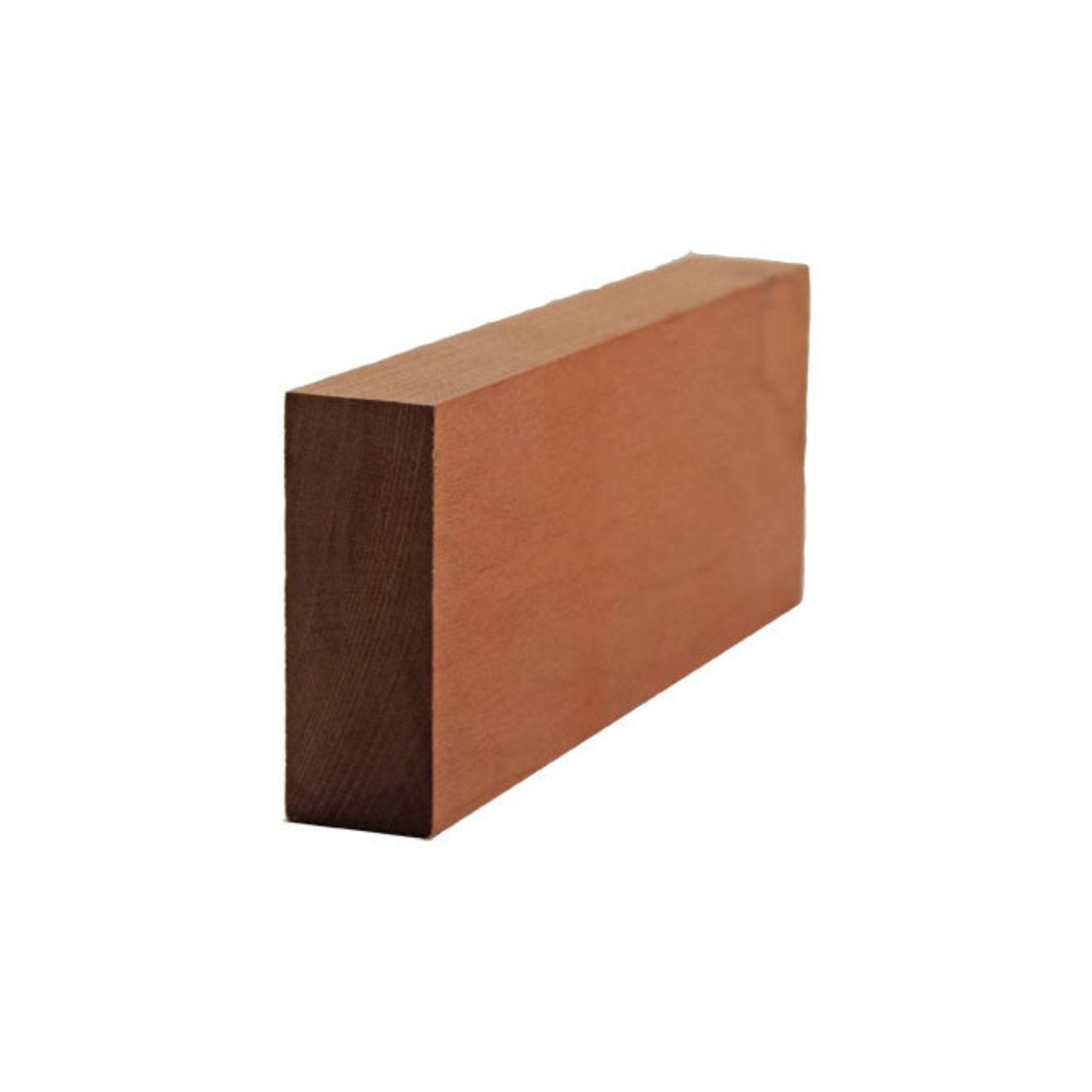 EWSS11 Square Stock 2 inch wide by 3/4 inch thick unfinished hardwood trim in various wood types