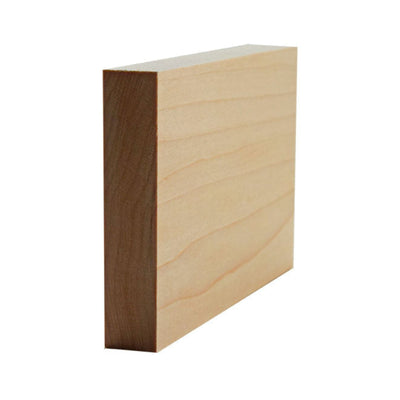 EWSS12 unfinished square stock hardwood trim 3/4 inch thick by 3-1/2 inch wide