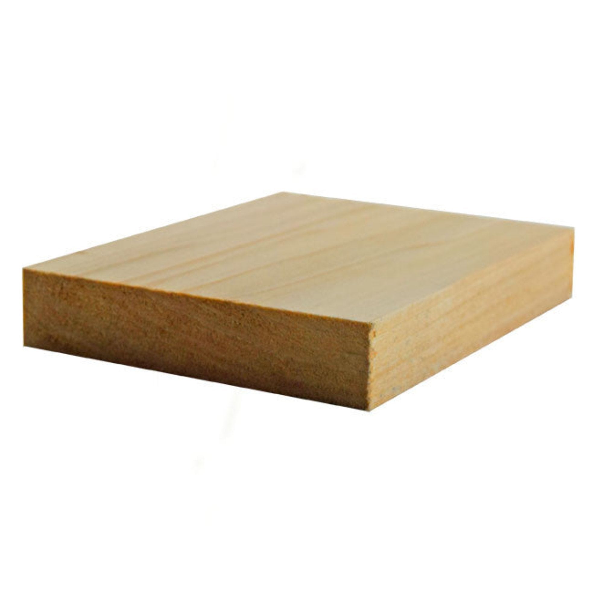 Unfinished solid hardwood windowsill molding 3-1/2 inches wide by 3/4 inch thick