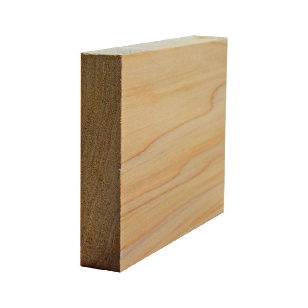EWSS12 unfinished square stock hardwood trim 3/4 inch thick by 3-1/2 inch wide