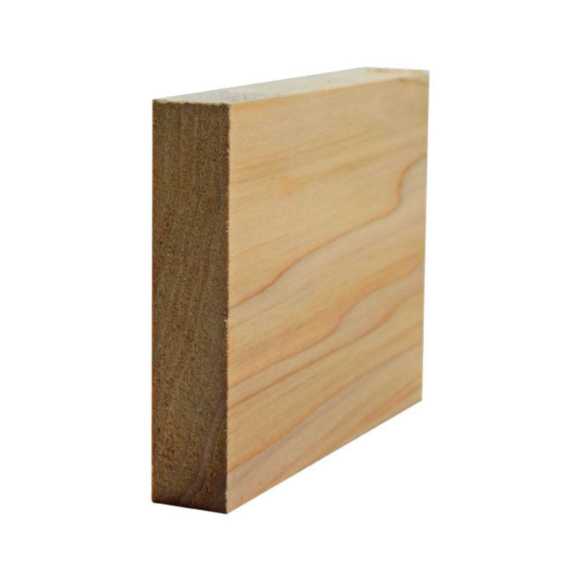 EWSS12 unfinished square stock hardwood trim 3/4 inch thick by 3-1/2 inch wide