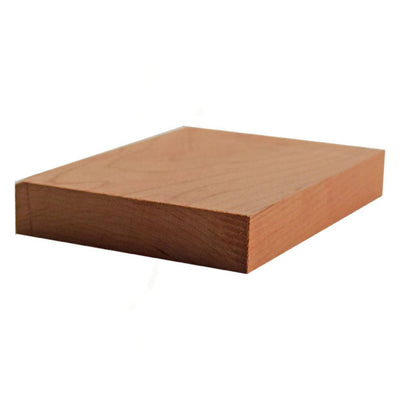 Unfinished solid hardwood windowsill molding 3-1/2 inches wide by 3/4 inch thick