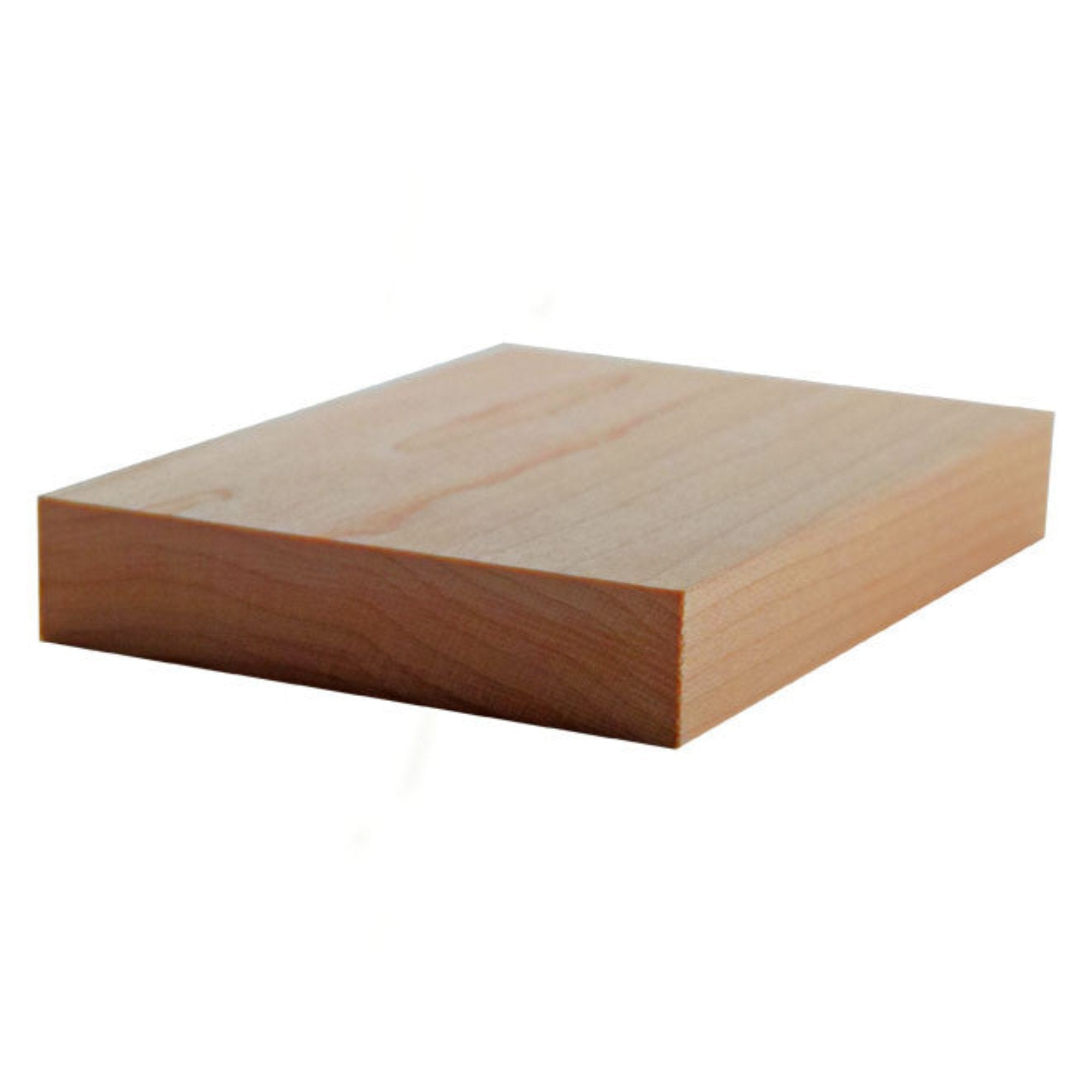 Unfinished solid hardwood windowsill molding 3-1/2 inches wide by 3/4 inch thick