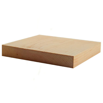 Unfinished solid hardwood windowsill molding 5-1/4 inch wide by 3/4 inch thick