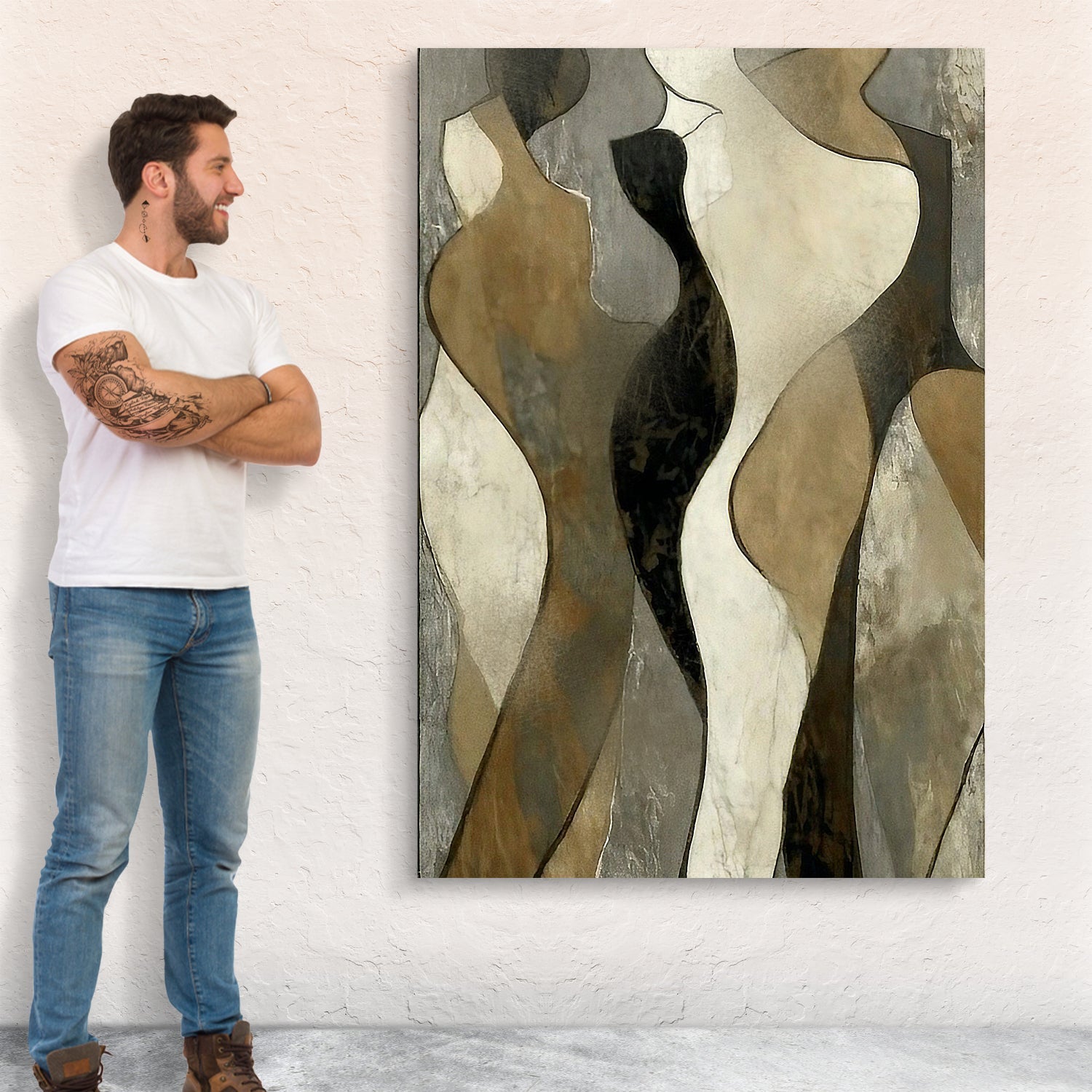 Canvas Print: "Earth Song" by Tailored Canvases - product image 2 for Resin Society